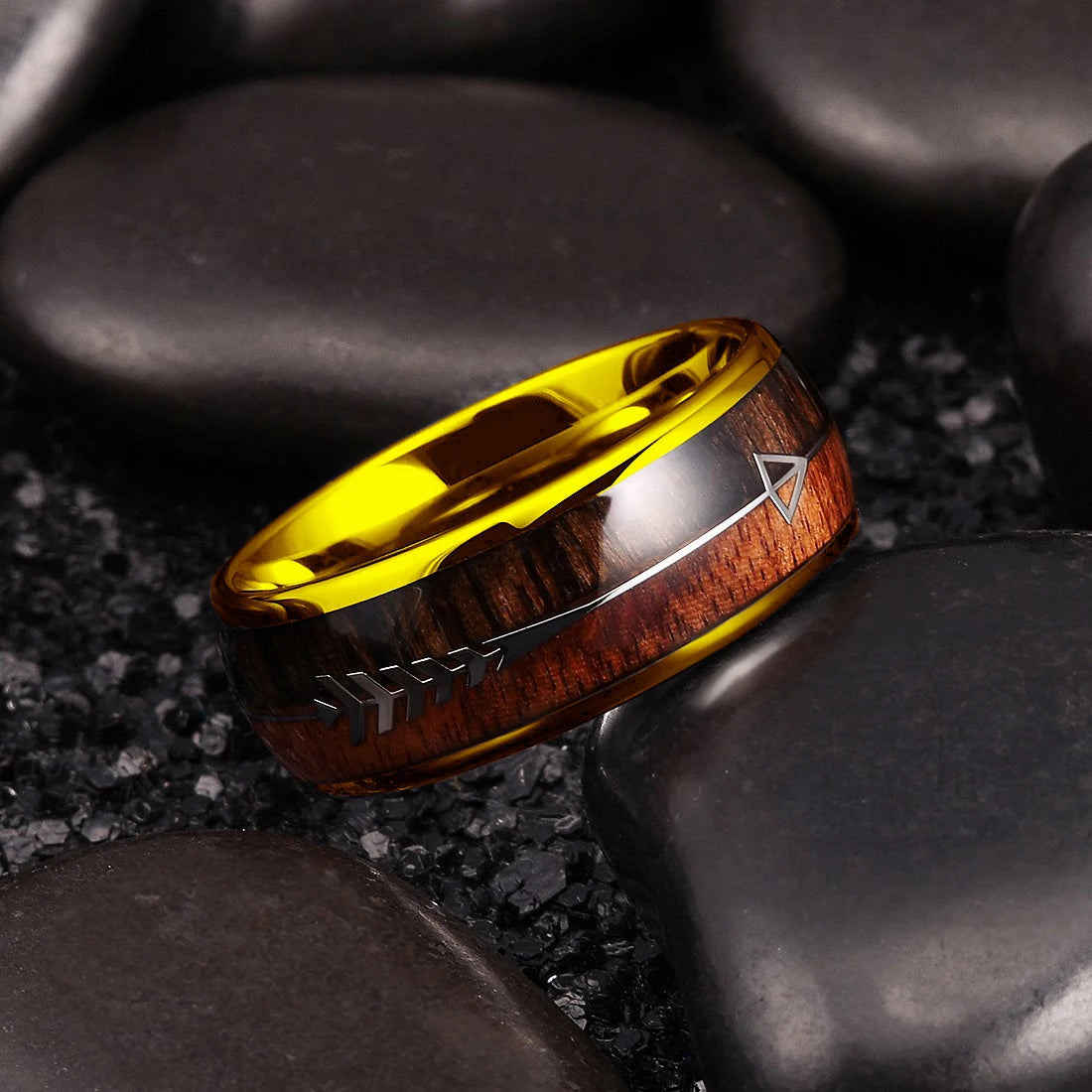 Fashion Viking Tree Of Life Stainless Steel Abalone Shell Rings For Men Odin Norse Viking Rune Rings Retro Amulet Jewelry Gift