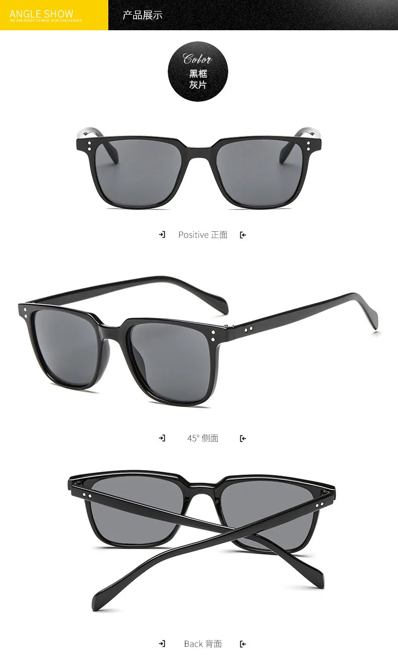 2021 Sunglasses Men's Driving Shades Male Sun Glasses For Men Retro Cheap Luxury Women Brand Designer UV400 point style