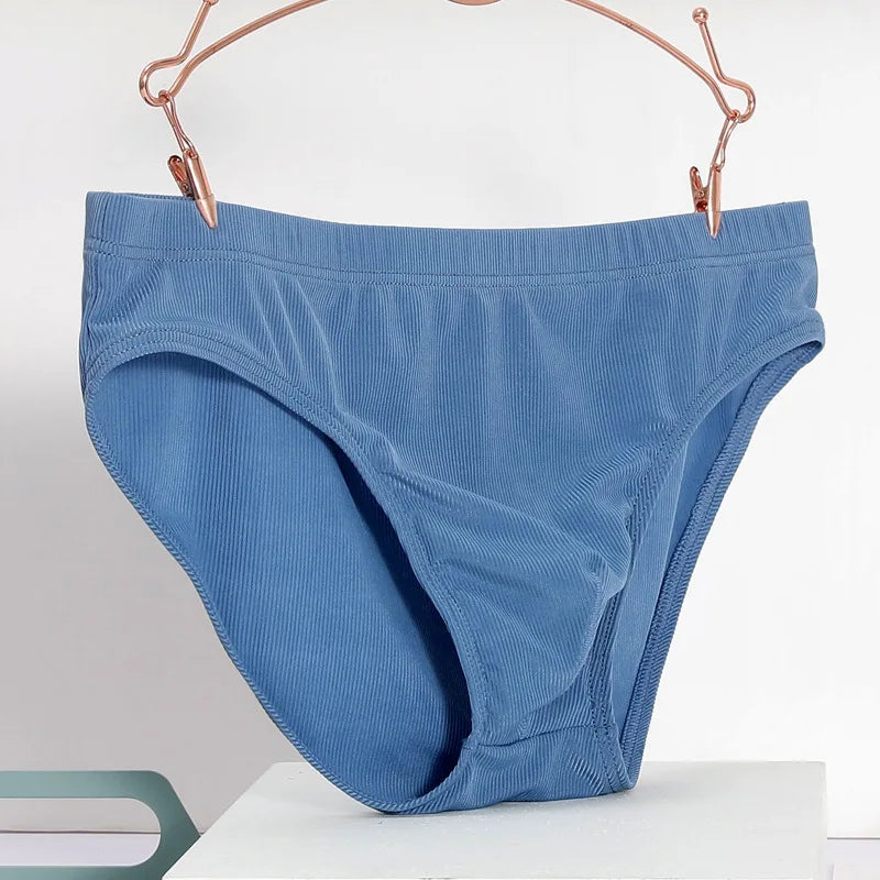 Summer Mens Briefs Sexy Underwear Panties  Breathable Solid Underpants Male Lingerie  Ropa Interior Hombre Cueca
