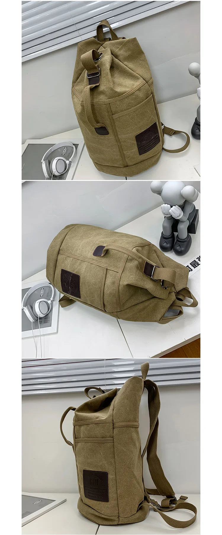 Sport Large Capacity Travel Backpacks Male Luggage Canvas Bucket Shoulder Bag Man Hiking Duffle Bags Men Rucksack Outdoor