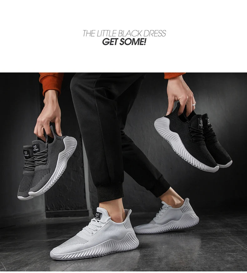Classic Sneakers For Men Comfortable Men Casual Shoes Non-slip Outdoor Flats Shoes