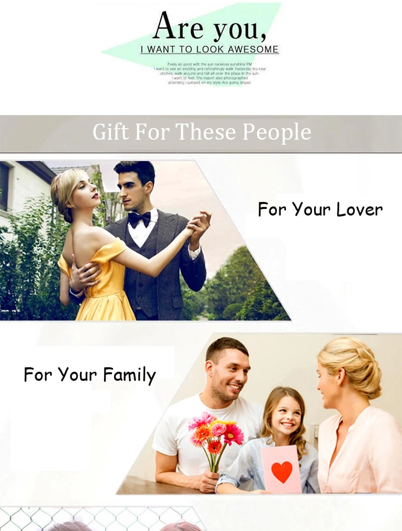 Atmospheric High Quality Gold Color Thick Gold Fashion Men's Domineering Faucet Anniversary Birthday Wedding Gift
