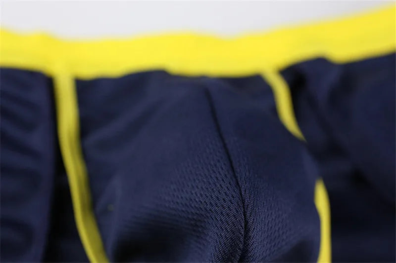 Fashion Men's Shorts Casual Short Pants For Men Summer Solid Breathable Elastic Waist Man Shorts Beach Wear Male