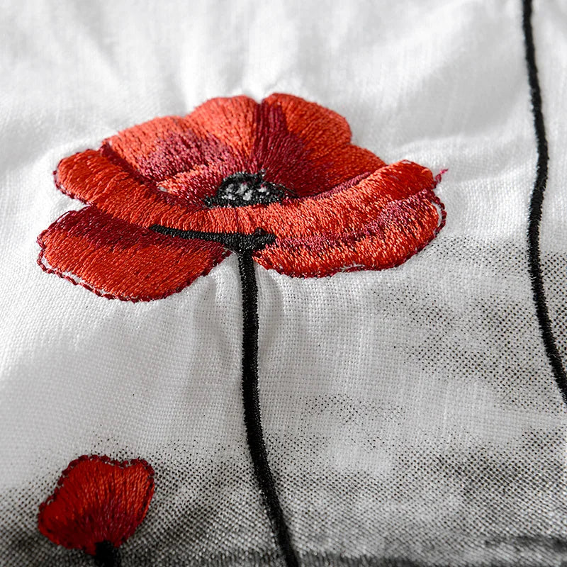 Designer Italy men's linen t-shirt classic round neck casual white t shirt men short sleeve embroidery t shirts for men camiseta