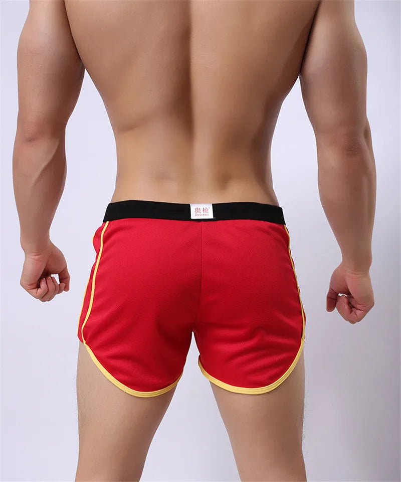 Fashion Men's Shorts Casual Short Pants For Men Summer Solid Breathable Elastic Waist Man Shorts Beach Wear Male