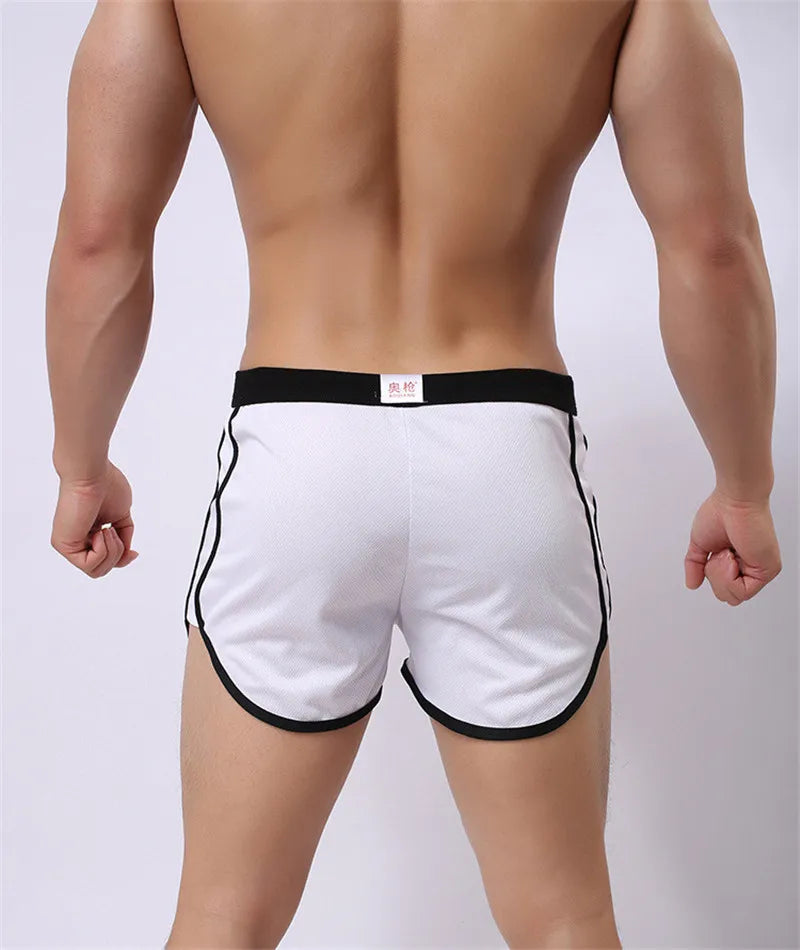 Fashion Men's Shorts Casual Short Pants For Men Summer Solid Breathable Elastic Waist Man Shorts Beach Wear Male