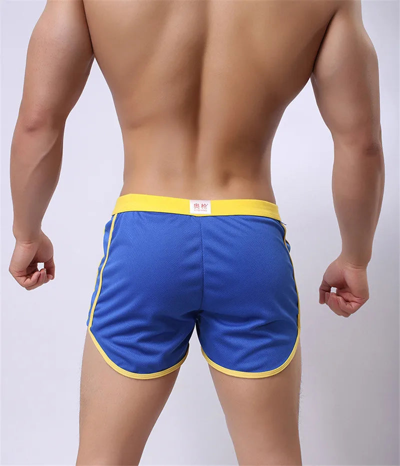 Fashion Men's Shorts Casual Short Pants For Men Summer Solid Breathable Elastic Waist Man Shorts Beach Wear Male