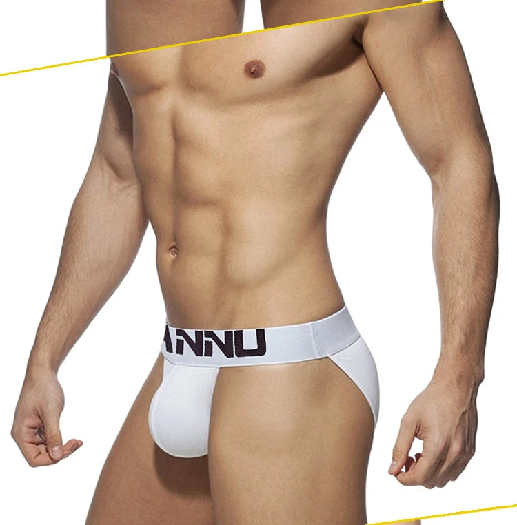 Men Underwear Sexy Men's Briefs Cotton Panties Breathable Ropa Interior Cueca Brief bikini Underpants Low Waist U Pouch AD214