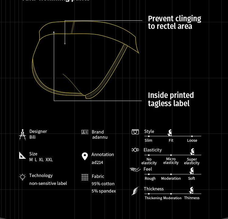 Men Underwear Sexy Men's Briefs Cotton Panties Breathable Ropa Interior Cueca Brief bikini Underpants Low Waist U Pouch AD214