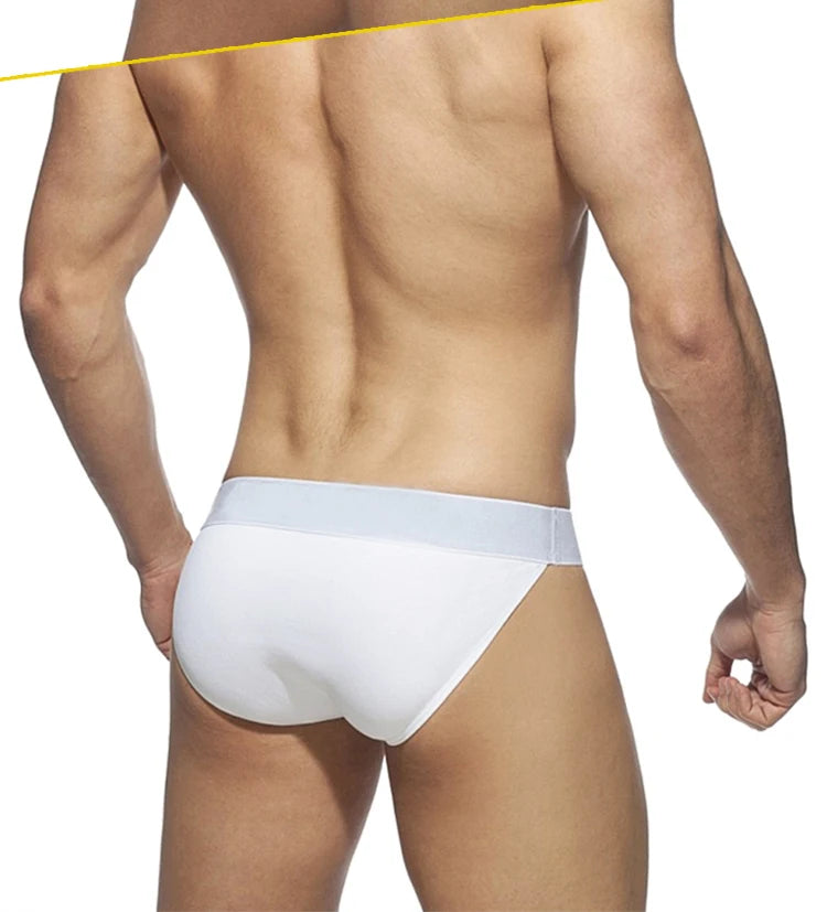 Men Underwear Sexy Men's Briefs Cotton Panties Breathable Ropa Interior Cueca Brief bikini Underpants Low Waist U Pouch AD214