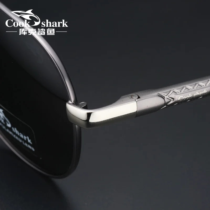 Cookshark sunglasses men's sunglasses tide polarized driving driver blue glasses