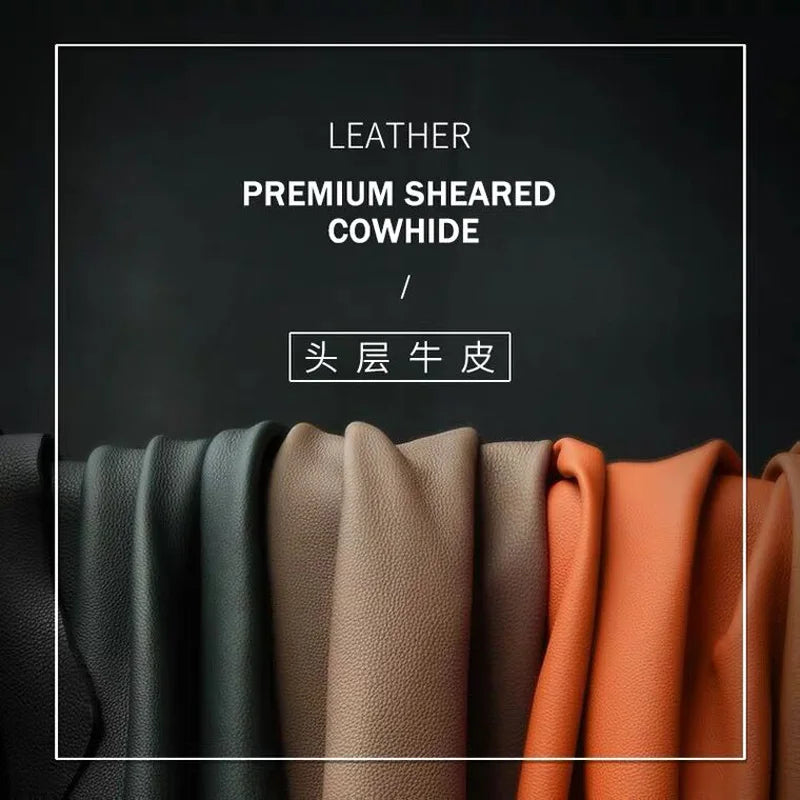 New 2025 Spring/Winter Man Genuine Leather Baseball Caps Male Casual Cowhide Belt Ear Warm 56-60 Adjustable Sprot Flight Hats