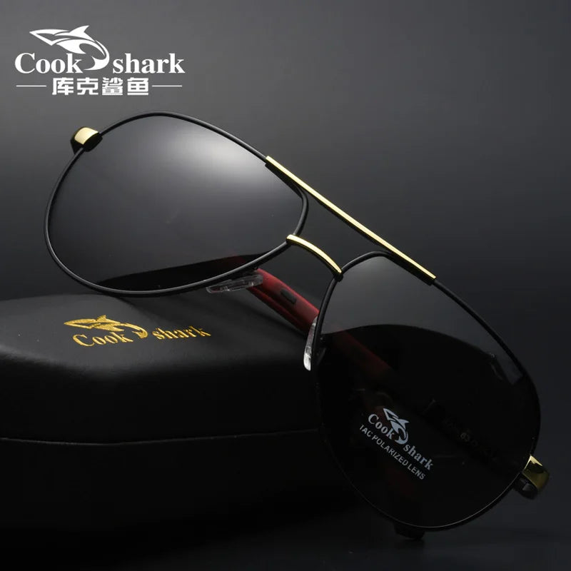 Cookshark sunglasses men's sunglasses tide polarized driving driver blue glasses