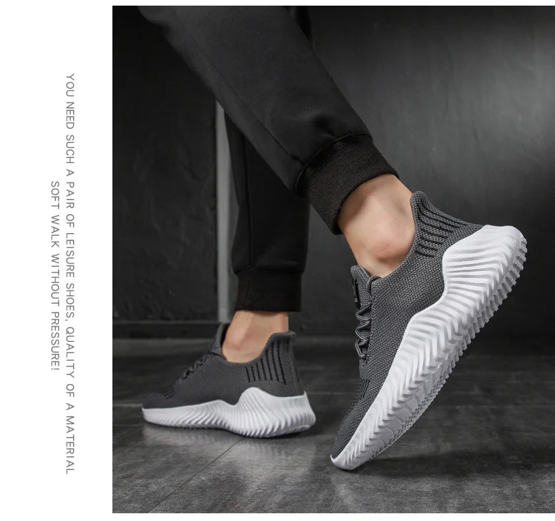 Classic Sneakers For Men Comfortable Men Casual Shoes Non-slip Outdoor Flats Shoes