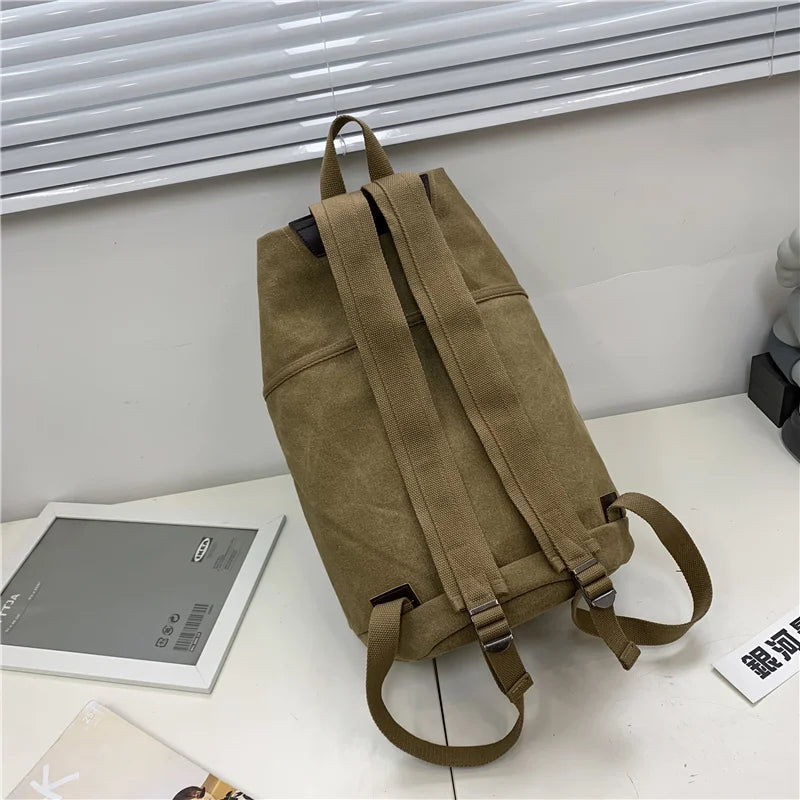 Sport Large Capacity Travel Backpacks Male Luggage Canvas Bucket Shoulder Bag Man Hiking Duffle Bags Men Rucksack Outdoor