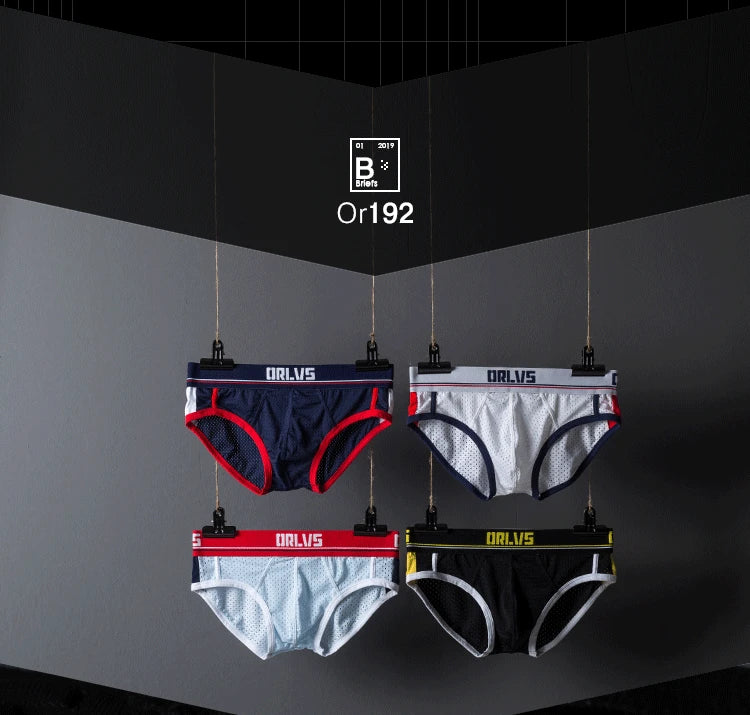 men's underwear low waist fashion sexy u convex bag anti Le briefs men's or192