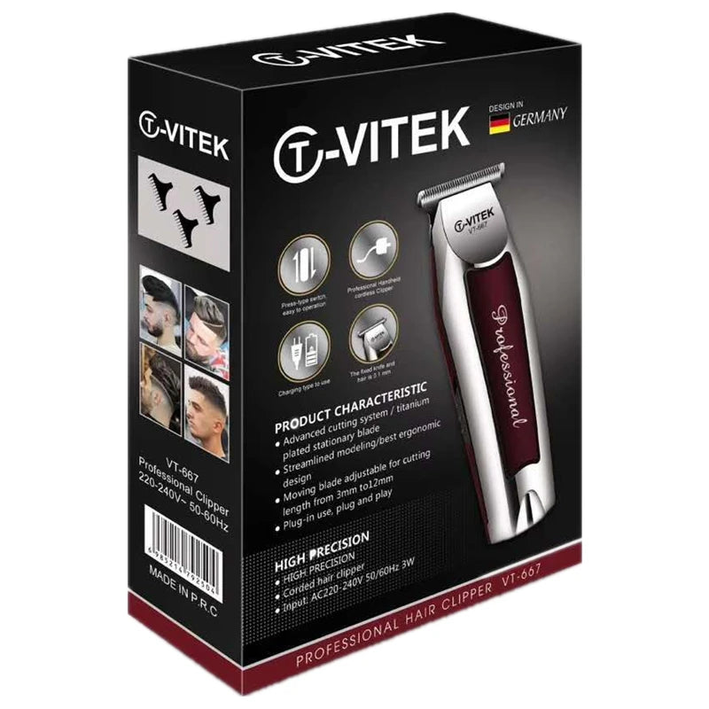 Rechargeable Hair Clipper For Men Grooming Kit Professional Electric Beard Hair Trimmer Body Edge Outline Detail Haircut Machine