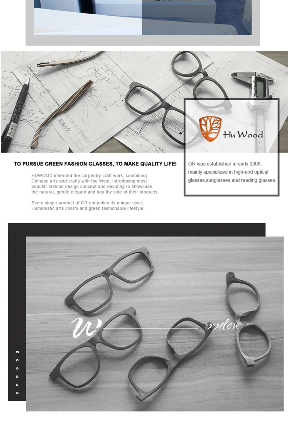 HU WOOD New High Quality Square Sunglasses For Men Polarized UV400 Fashion Sunglass Mirror Sport sun glasses Driving oculos