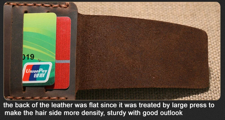 The Secret Life Of Walter Mitty Vintage Leather Men Wallet Genuine leather Wallet Men Purse Handmade male Wallet Money holder