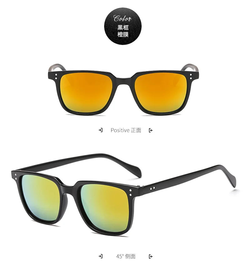 2021 Sunglasses Men's Driving Shades Male Sun Glasses For Men Retro Cheap Luxury Women Brand Designer UV400 point style