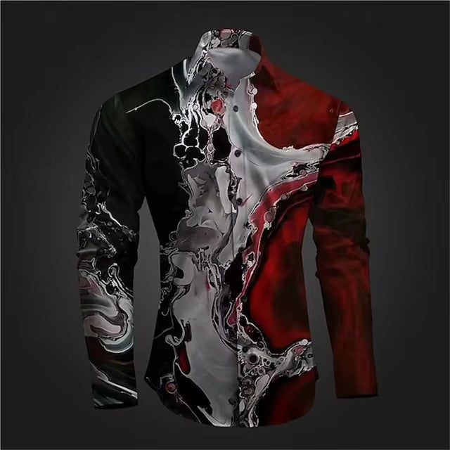 Fashion Casual Vintage Long Sleeve Shirt