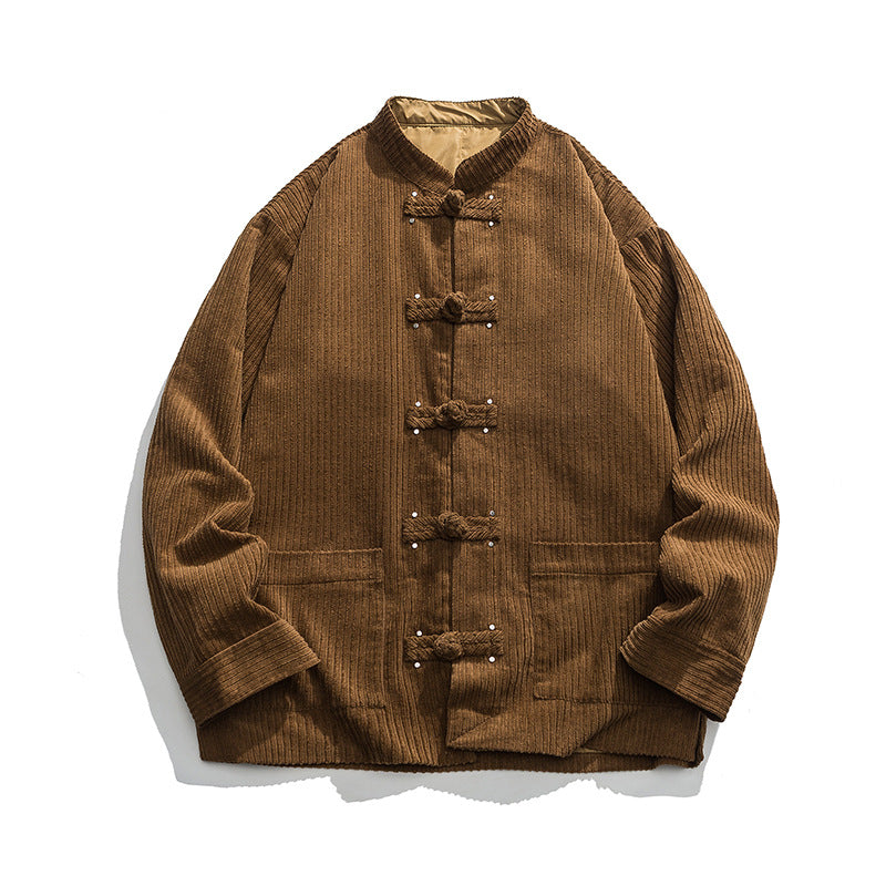 Costume Han Costume Improve Cloth Cover Corduroy Jacket