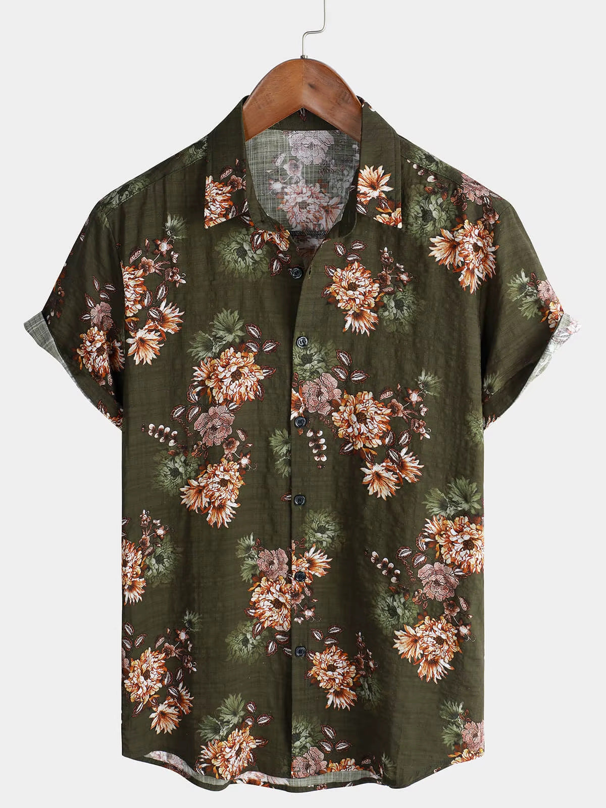 Casual 3D Digital Printing Shirt Color Printing Shirt