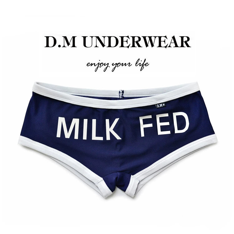 Men's Underwear Fashion Low Waist Sexy Flat Angle Pants Mesh Mesh Mesh Sports Youth Personalized Zipper Hollow Breathable