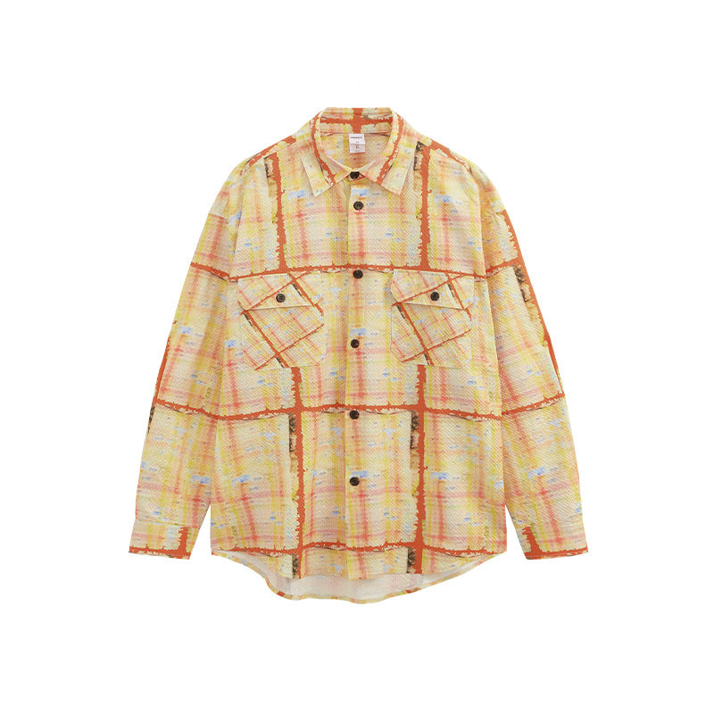 5 Spring New American Street Cardigan Lapel Long Sleeve