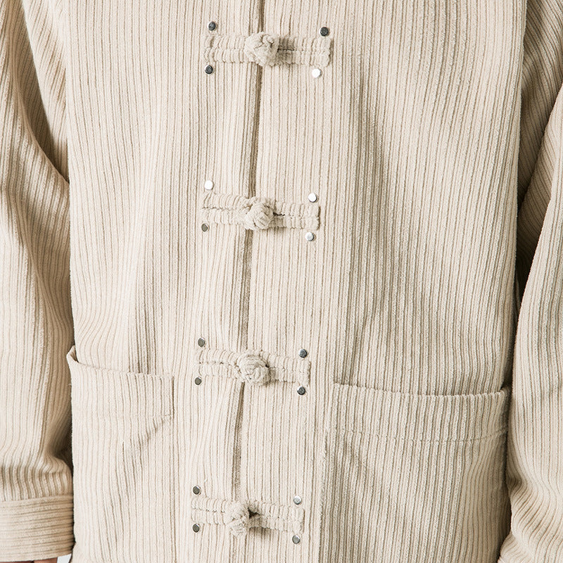 Costume Han Costume Improve Cloth Cover Corduroy Jacket