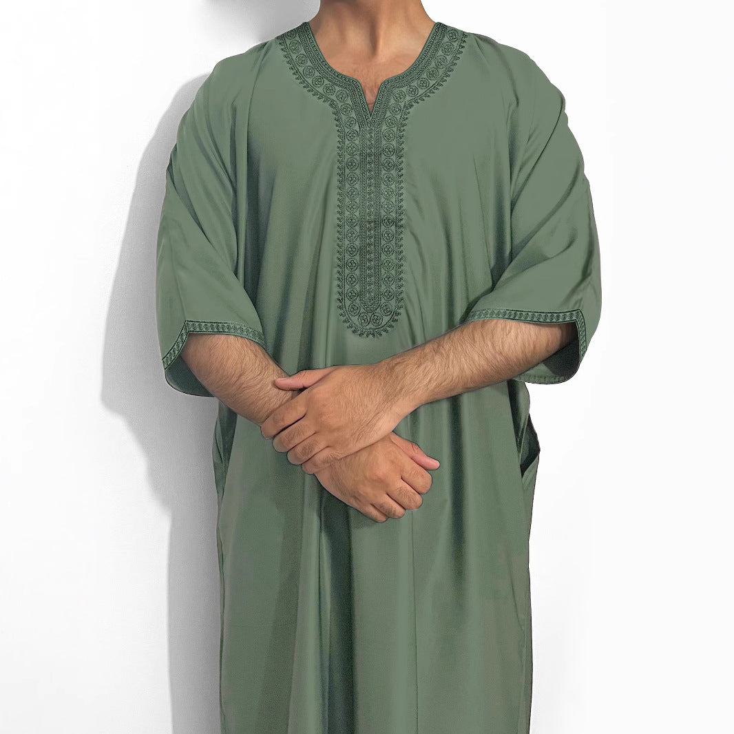 Ethnic Men's Clothing Middle East Muslim Loose Robe Men