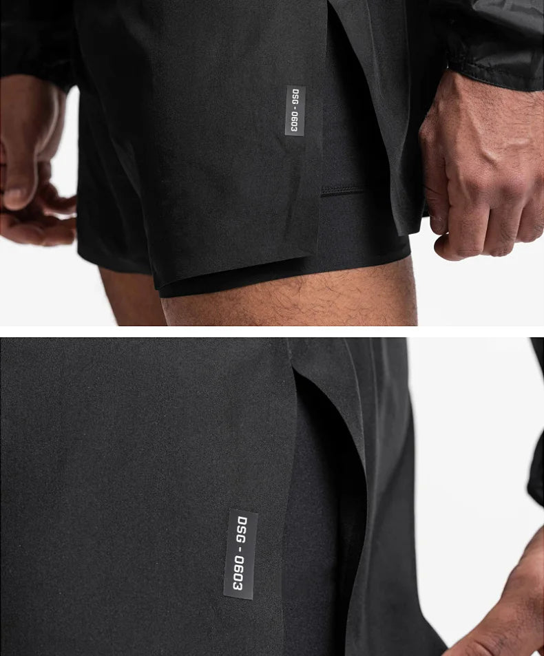 Mens Gym Training Shorts Man Quick Dry Sports Casual Short Pants Fitness Workout Running Bodybuilding Fashion Basketball Shorts