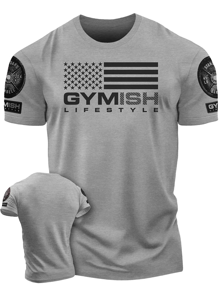 3D Printed Recover Fully Workout T-Shirt Funny Gym T-Shirt High Quality Men's Short Sleeves Muscle Man Tough Guy T-Shirt