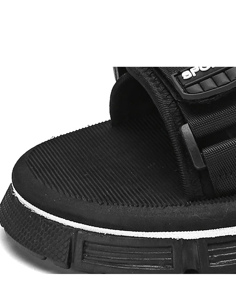 Sandals for Men 2025 New Summer Outer Wear Non-Slip Wear-Resistant Beach Shoes Men's Outdoor Leisure Sports Roman Shoes