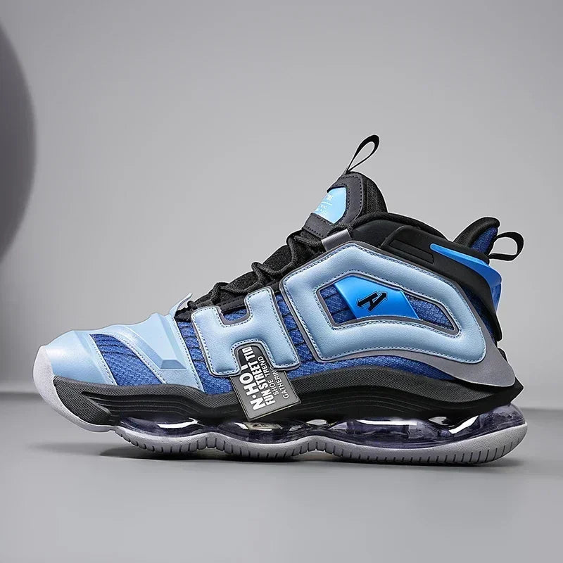 High-quality Mens Basketball Shoes High Street Original Sneakers Men Air Cushioining Rubber Anti Slip Leisure Shoes Male 39-45