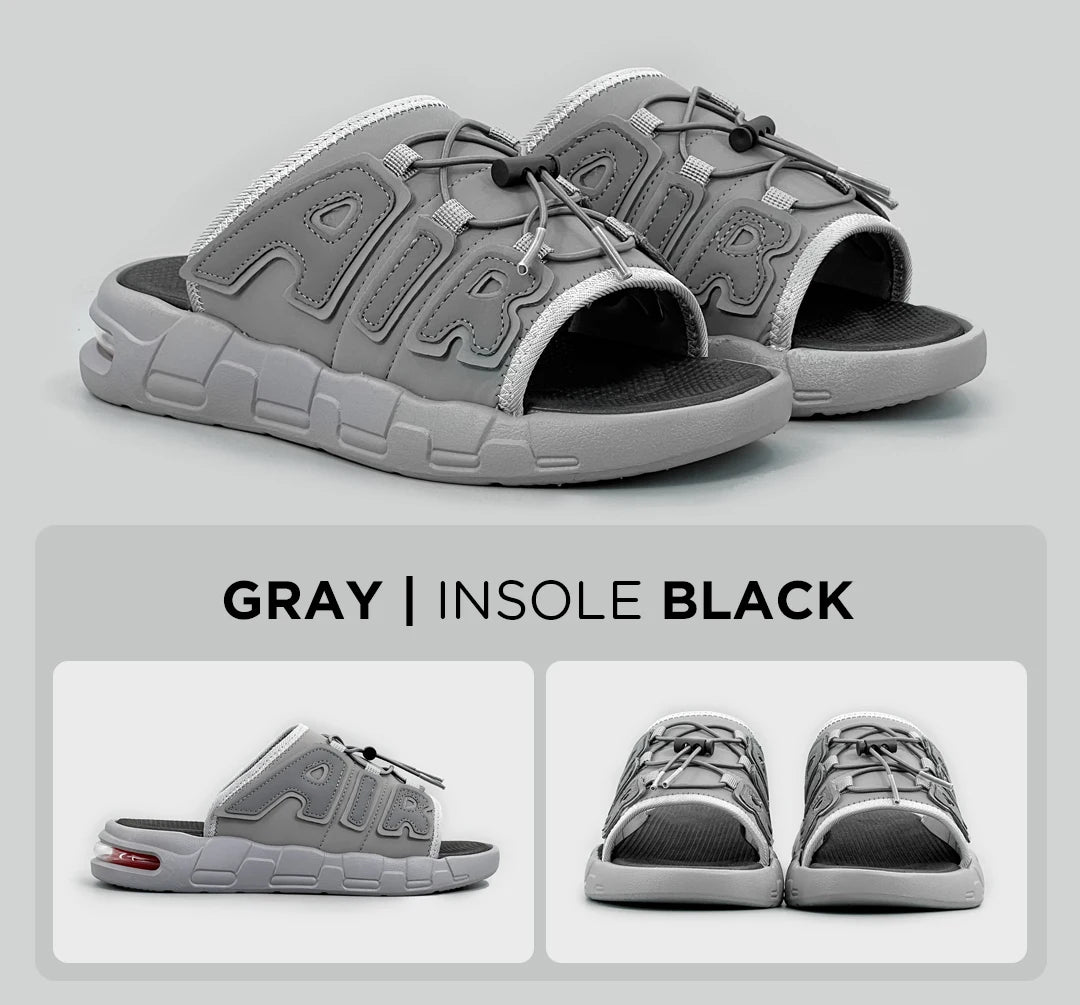 Men Fashionable Trendy Shoes Wooden Clogs Garden Shoes Outdoor Beach Sandals Flip Air Cushioned Summer Casual Shoes Men Slippers