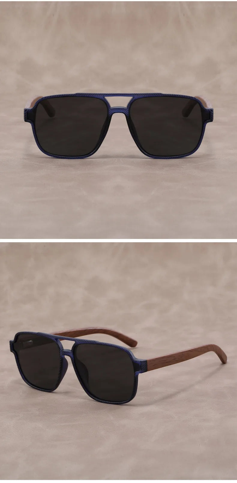 Wood Grain Sunglasses for Men Wood Grain Sun Glasses Man Eyeglasses Polarizing Glasses UV Protection Eyewear