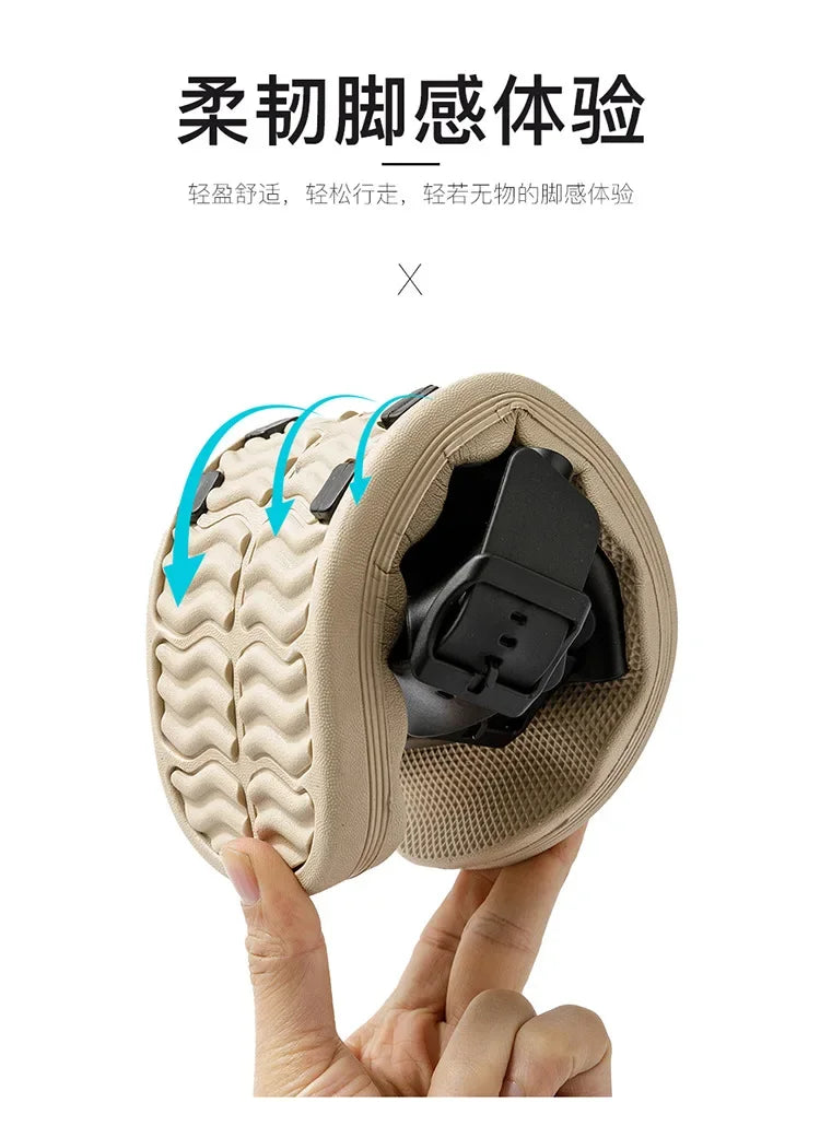 Slippers for Men In Summer Outdoor Wear Home Use Couples Indoor Soft Soles Bathrooms Non-skid Extra Large 4849 Sandals Slippers