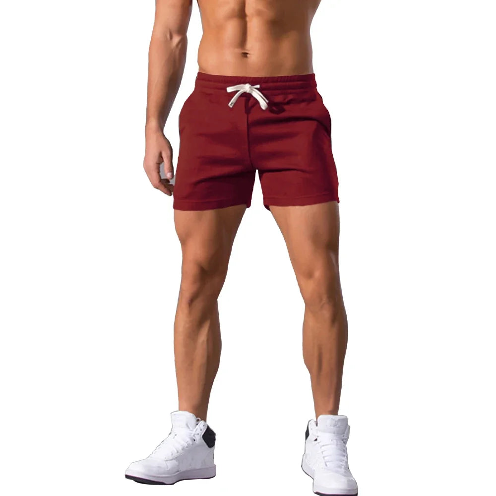 Summer Men's Sport Shorts Gym Jogging Shorts Breathable Beach Comfortable Fitness Basketball Sports Short Pants Male