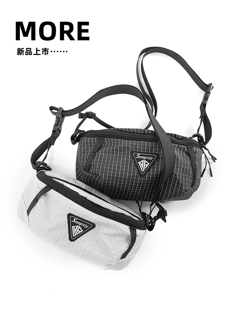 Outdoor hiking backpack - Large capacity, lightweight, expandable chest bag. Suitable for both men and women. Includes hiking eq