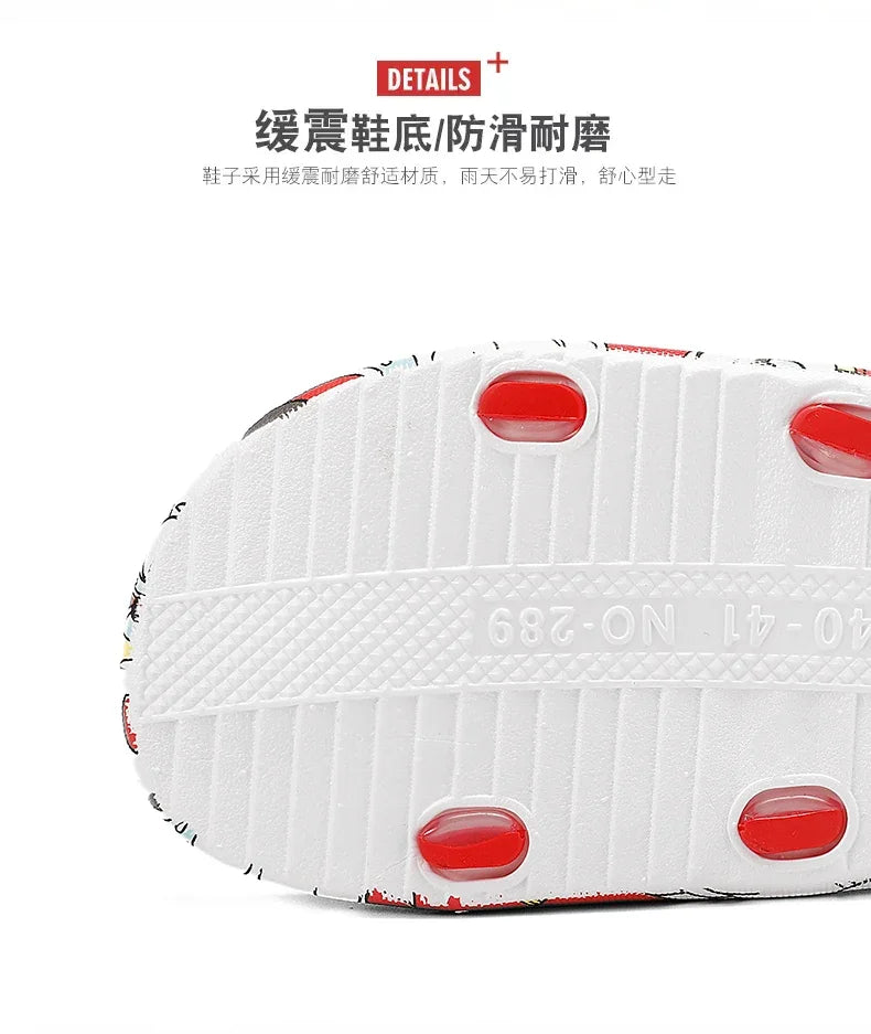 Luxury Brand Slippers for Men Comfortable Man Sandal Men's Summer Slippers Walk Around Home Male Slipper Male Shoes Sneakers
