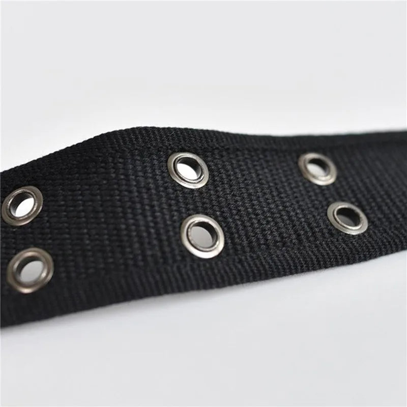 High Quality Canvas Tactical Belt For Men Metal Buckle Luxury Webbing Waistband Outdoor Sport Male Training Belts