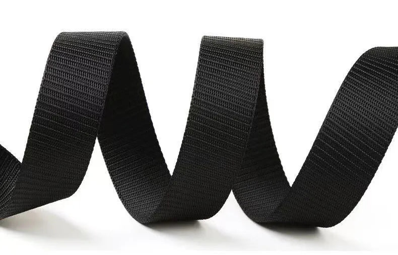 Men's Belt Metal Male Belt Canvas Belts Big Size Outdoor Sport Nylon Belts Oversized