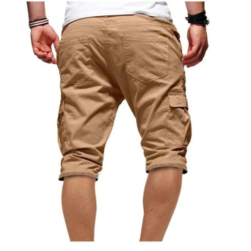 Men's Cargo Shorts - Summer Casual Workout Shorts with Multiple Pockets, Quick-Dry Beach & Gym Shorts for Outdoor Activities