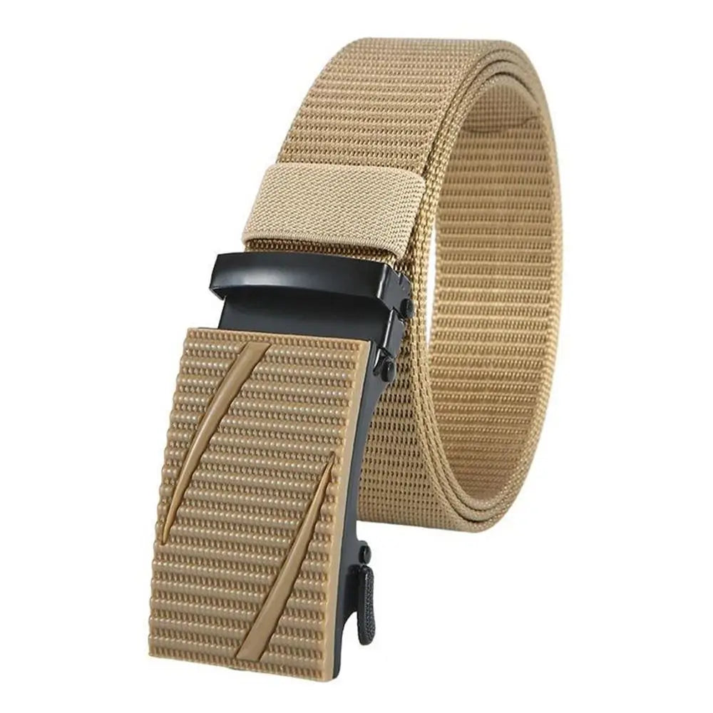 Men Belt Alloy Buckle Breathable Elastic Belts For Men Cowboy Designer Belt Outdoor Tactical Belt Gifts