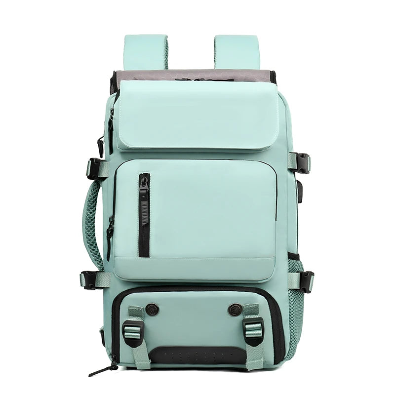 New casual large - capacity travel backpacks for both men and women. They are multifunctional computer backpacks suitable for bu