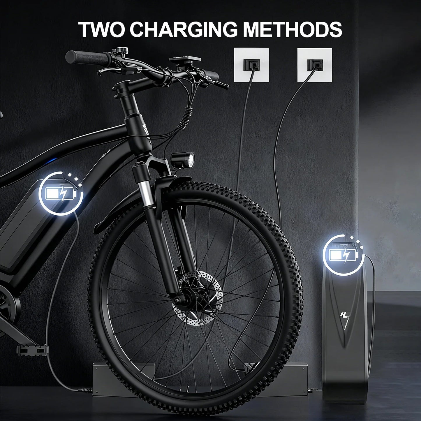 Toofly Electric Bicycle for Adult 26" Mountain ebike with 48V 13Ah Removable Battery 500W Motor