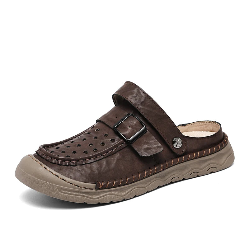 Summer Men‘s Sandals Casual Comfortable Men Slippers 2025 New Designer Sneakers Lightweight Outdoor Beach Sandals Men's Shoes