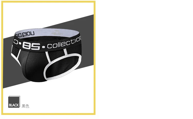 Men Underwear Mesh Qucik-Dry Sexy Men Briefs Breathablen Men Slip Cueca Male Panties Underpants Briefs Spring Summer