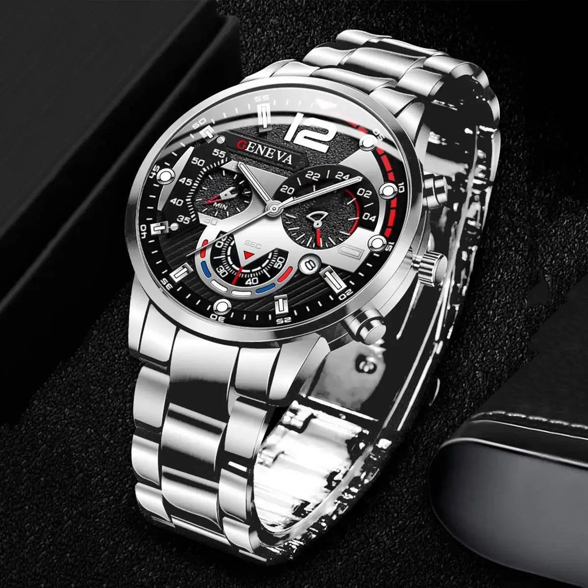 Men Business Men Watch Luxury Analog Quartz Wristwatches with Calendar for Men Clock Reloj Hombre